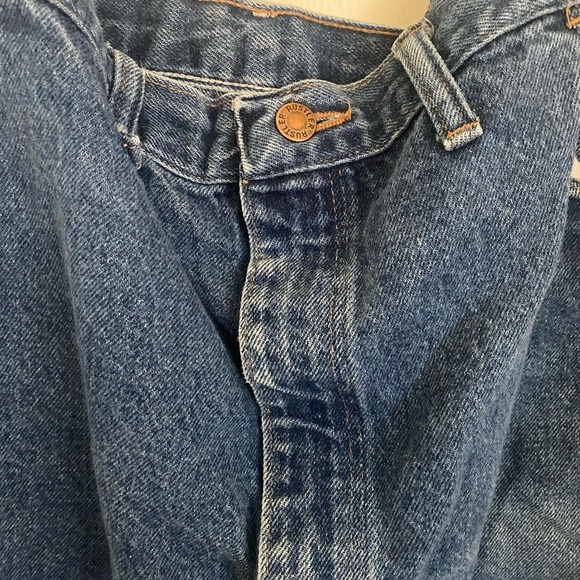 Rustler Blue Relaxed Fit Jeans Classic Denim - Picture 2 of 6